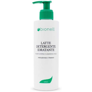BIONELL Latte detergente idratante con acido Jaluronico e Pantenolo