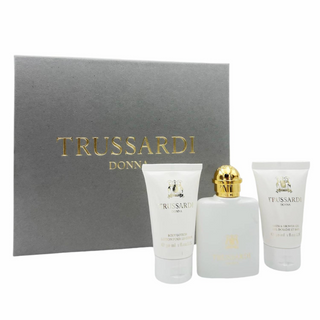 Trussardi Donna Confezione Regalo Profumo Eau De Parfum Spray 30 Ml Gel Doccia 30 Ml E Crema Corpo 30 Ml