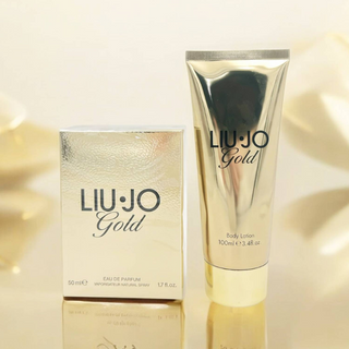 Liu Jo Gold Set Regalo Donna Profumo Eau De Parfum Spray 50ml e Crema Corpo 100ml