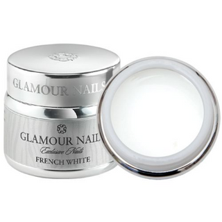 Glamour Nails French White