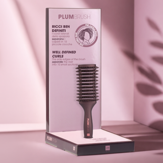 Labor Spazzola Ricci Plum Brush