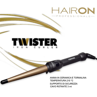 Hair-On Twister Ferro Arricciante Conico