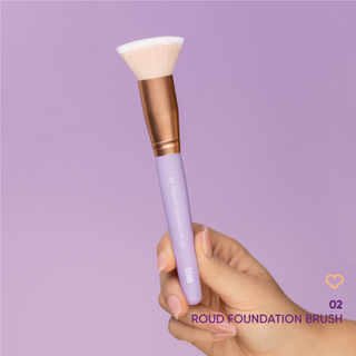 Nejha Pennello Round Foundation Brush - Pennello Fondotinta Tondo