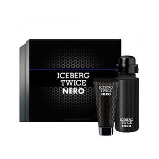 Iceberg Twice Nero Cofanetto Eau de Toilette 125ml Spray e Gel Doccia 100ml