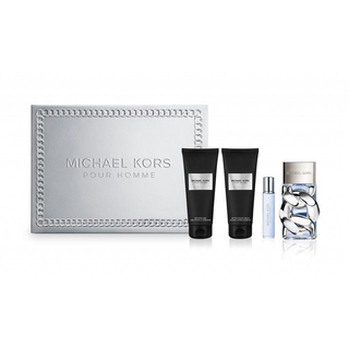 Michael Kors Cofanetto Pour Homme Eau de Parfum 100ml con Shower Gel 100ml, After Shave 100ml e Travel Spray 10ml