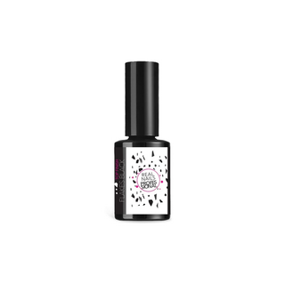 Real Nails Top Finish Flakes Black