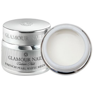 Gel French Pearl White Medium